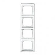 Рамка для вертикальной установки 4-ая Jung SL500 Белый