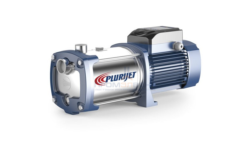 Насос самовсасывающий Pedrollo PLURIJETm 4/200-N - 1,5кВт (1x230 В,PN10,Qmax 200л/мин,Hmax 57,5м)