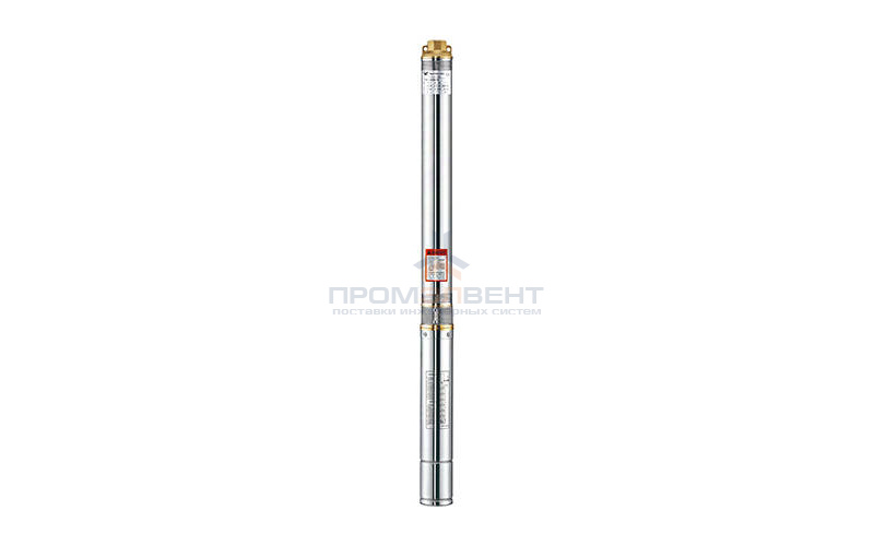 Насос скважинный WATERSTRY 3ST 2-100 (1.1 кВт, Hmax 124 м, Qmax 60 л/мин, 1х230В, кабель 1м.)