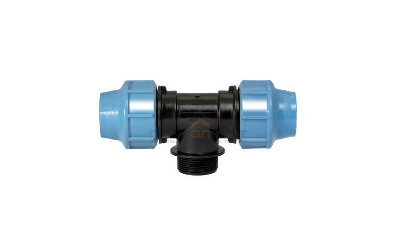 Тройник с переходом на наружную резьбу UNIDELTA 1010 - 25 x 1