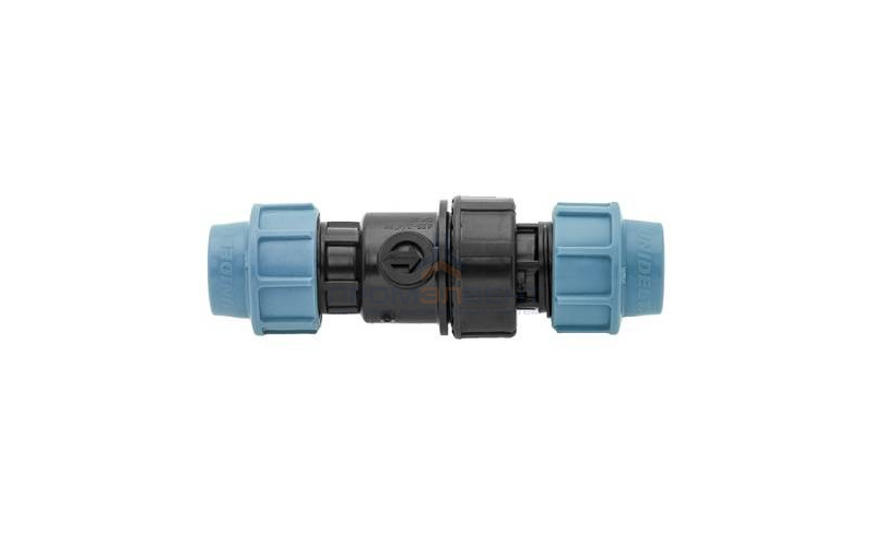 Клапан обратный UNIDELTA 1076 - 25 (винтовой, для труб ПНД)