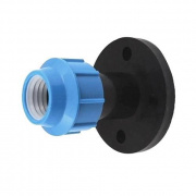 Переход на фланец Политэк - 75 x 2"1/2 (винтовая, для труб ПНД)