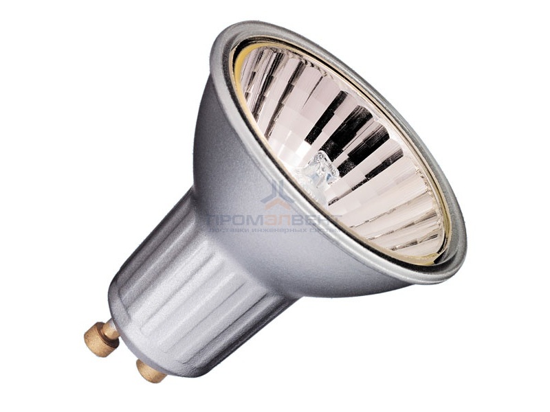 Лампа галогенная BLV Highline Silver 50W 35° 220V GU10 отражатель silver/серебристый