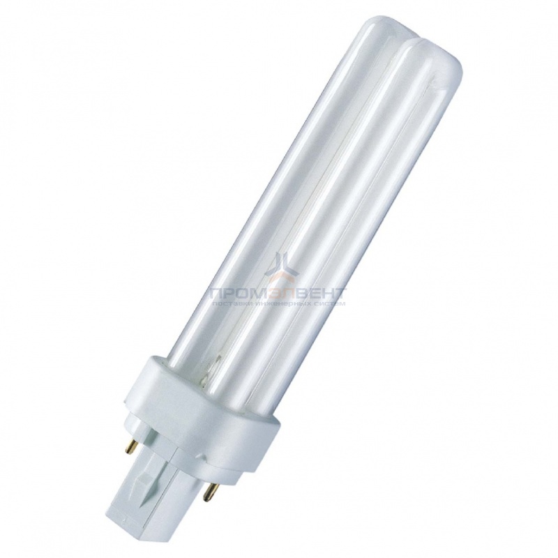 Лампа Osram Dulux D 18W/41-827 G24d-2 теплая