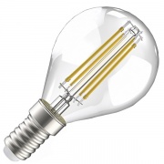 Лампа LED G45 шар прозрачный 5Вт 230В 4000К E14 серия 360° IEK