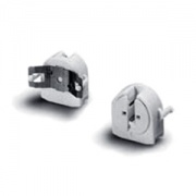 Патрон 09405 VS G5 вращающийся торцовые защёлки d3,8 для ламп T5