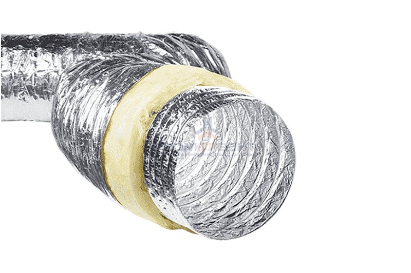 ТЕПЛОИЗОЛИРОВАННЫЕ АЛЮМИНИЕВЫЕ АНТИБАКТЕРИАЛЬНЫЕ ВОЗДУХОВОДЫ ISOAFS-ALU HYGIENE