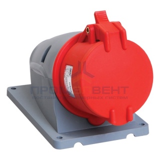 Розетка стационарная ССИ-125 32А-6ч/200/346-240/415В 3Р+РЕ+N IP44 MAGNUM ИЭК