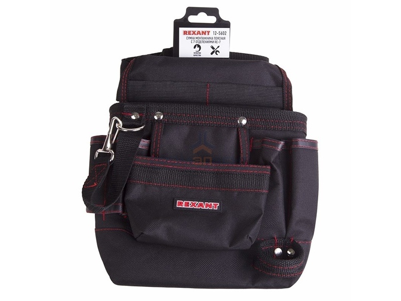 Сумка монтажника поясная с 7 отделениями RE-7