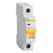 Автоматический выключатель ВА47-29 1Р 25А 4,5кА характеристика В ИЭК (автомат)