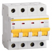 Автоматический выключатель ВА47-29 4Р 50А 4,5кА характеристика С ИЭК (автомат)