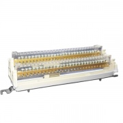 Шина ABB ZK219 N+PE 63A с отверстиями 4х16+23х10