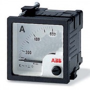 Амперметр ABB AMT1-A1-15/48 переменного тока 15А 48х48мм, прямого измерения