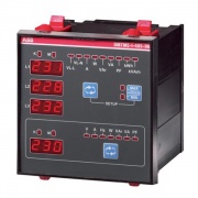 Мультиметр ABB DMTME-I-485-96, перем.ток 230/400В, 96х96мм, через трансф. тока CT../5A, 2 вых.